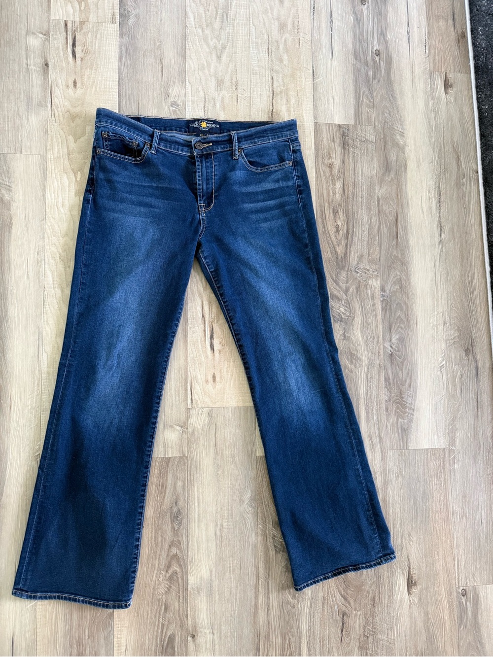 Lucky Brand Dark Blue Flare Jeans